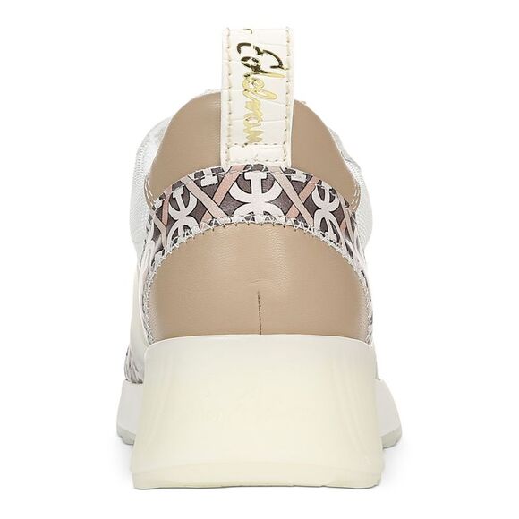 NWT SAM EDELMAN Womens Beige Darsie Round Toe Athletic Running Shoes 7 M - Picture 2 of 5